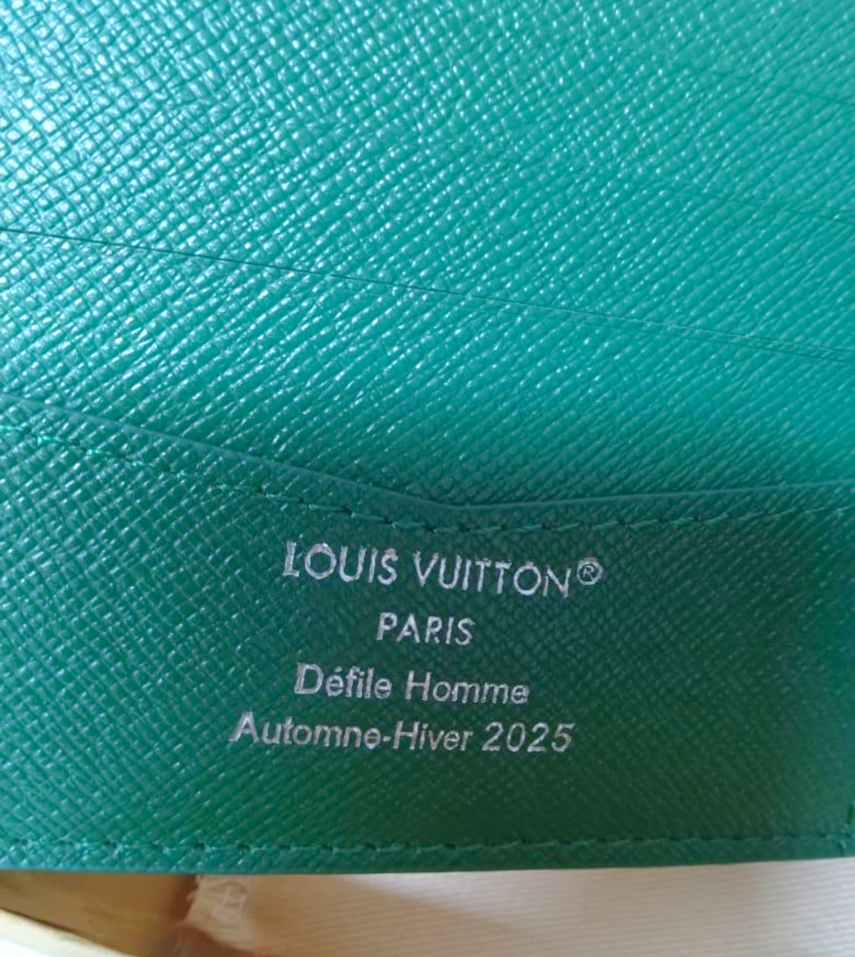 Louis Vuitton LV Golf Monogram Green Wallet | Mens Bifold |W/B
