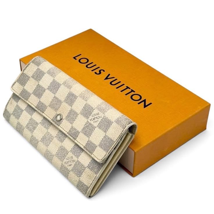 Louis Vuitton Sarah Wallet — Damier Azur Canvas