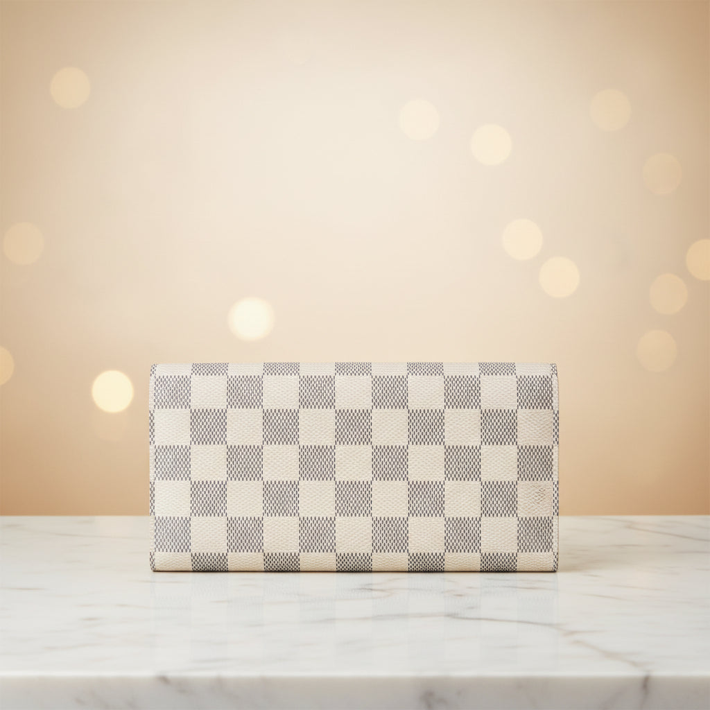 Louis Vuitton Sarah Wallet — Damier Azur Canvas