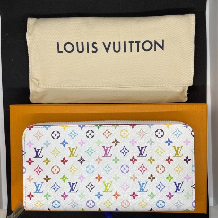 Louis Vuitton Zippy Wallet — Murakami Multicolore Monogram