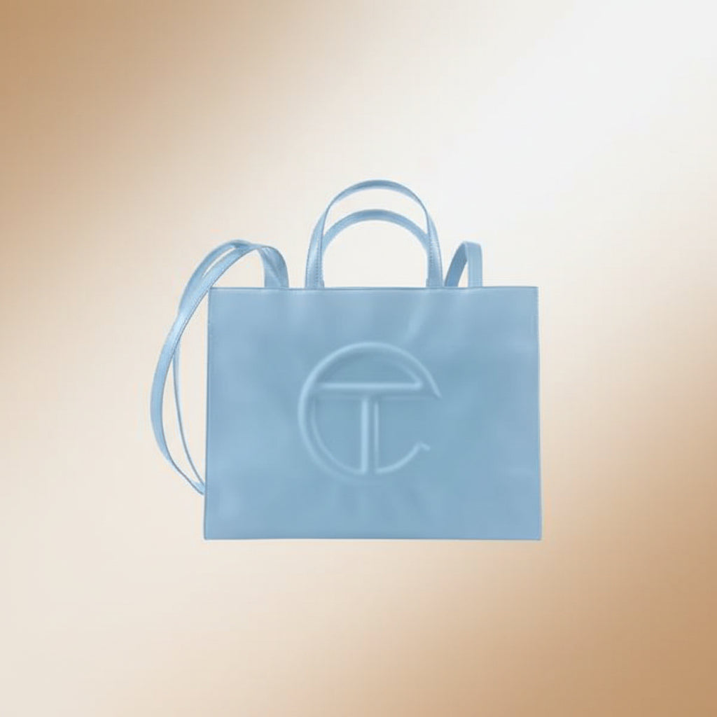 Telfar Small Shopping Bag — Cobalt