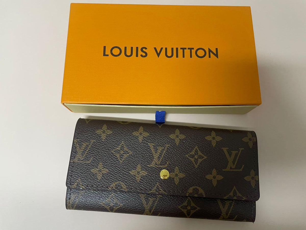 Louis Vuitton Portefeuille Sarah Monogram Long Wallet – Brown with Box & Dust Bag
