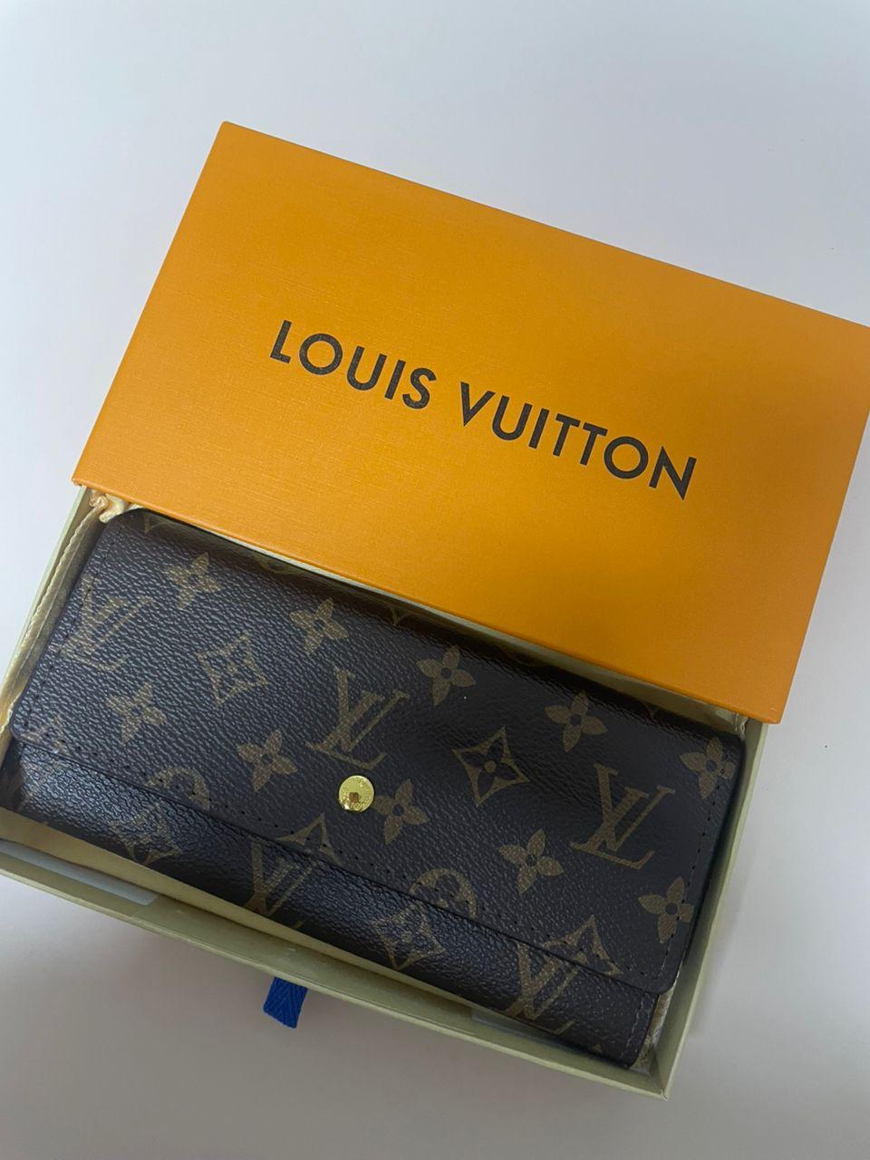 Louis Vuitton Portefeuille Sarah Monogram Long Wallet – Brown with Box & Dust Bag