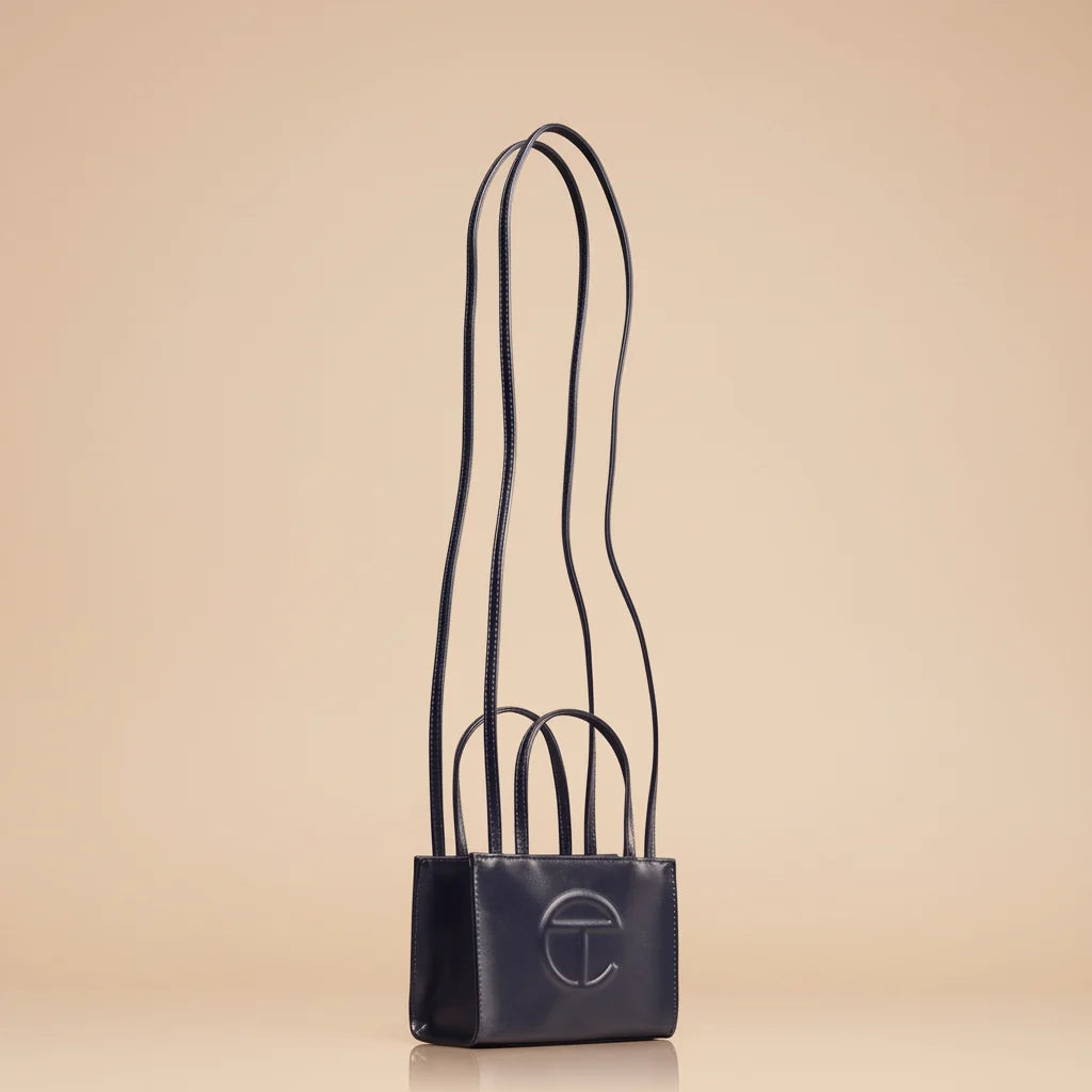 Telfar Small Shopping Bag — Cobalt